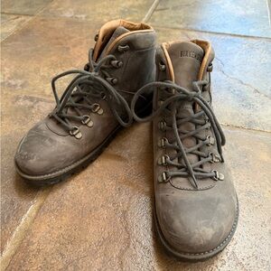 Birkenstock Gray Leather Hiking Boots